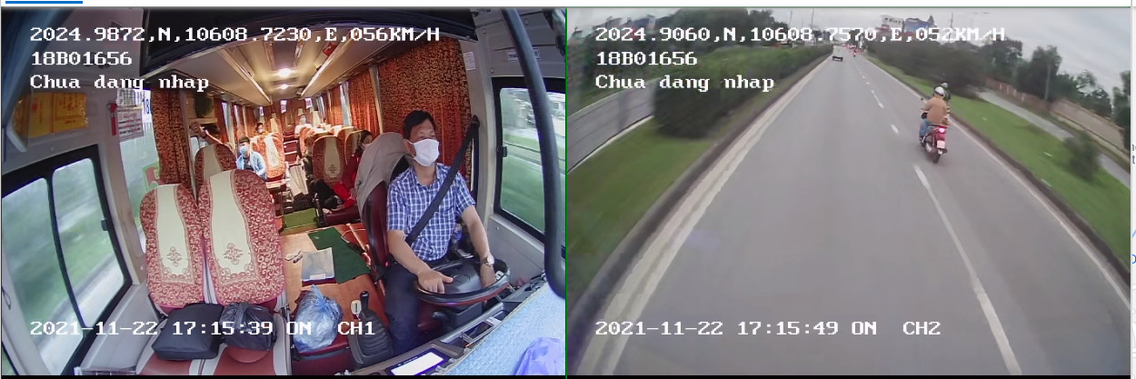 Gắn camera phải đảm bảo quan s&aacute;t được người l&aacute;i xe