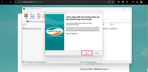 Hướng dẫn cài phần mềm ký số BHXH Viettel nhanh chóng trên phiên bản Websevice